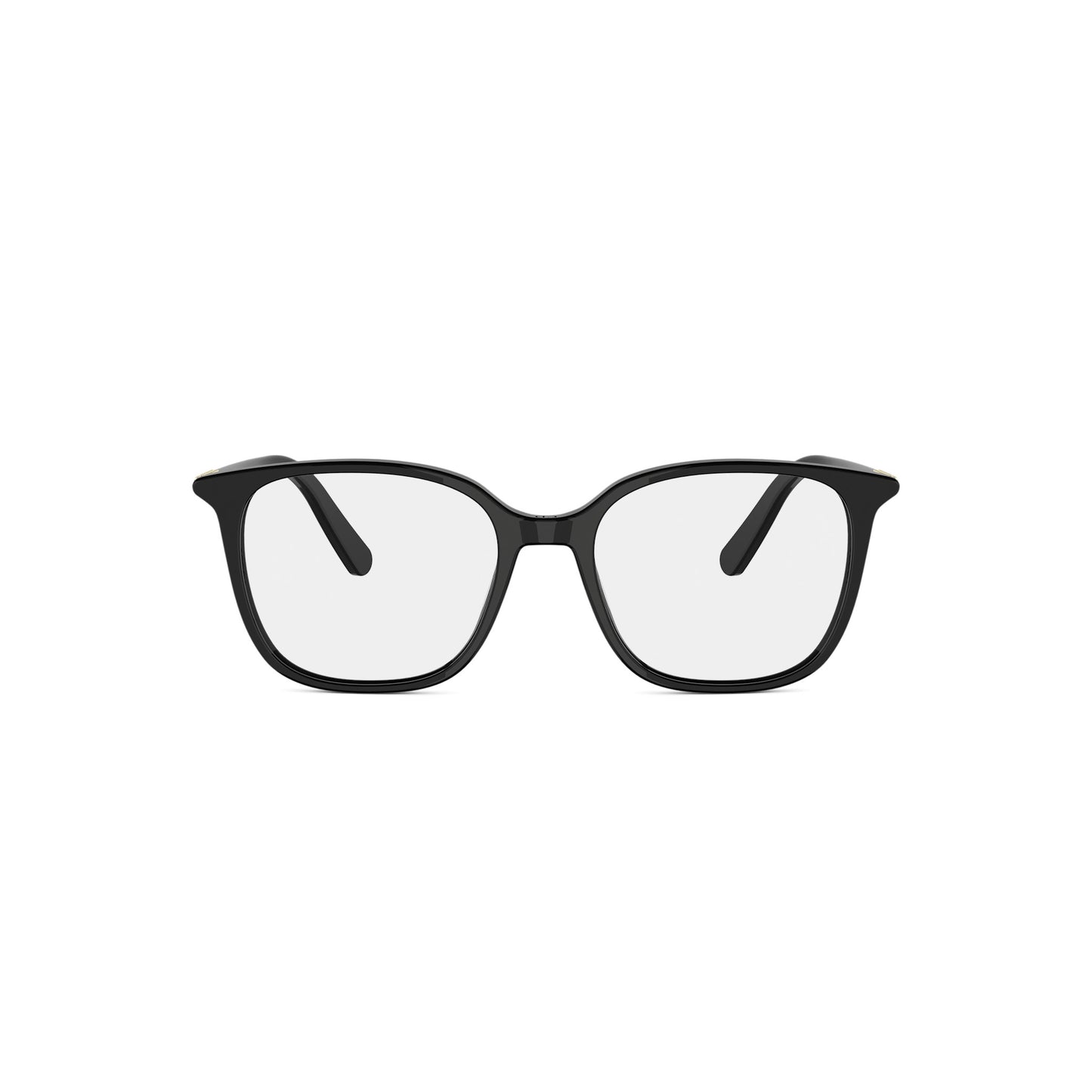 Black Square Acetate Eyeglasses
