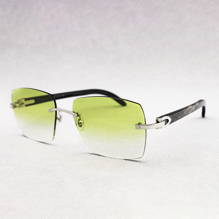Cartier Custom C Décor Horn Sunglasses by MEG