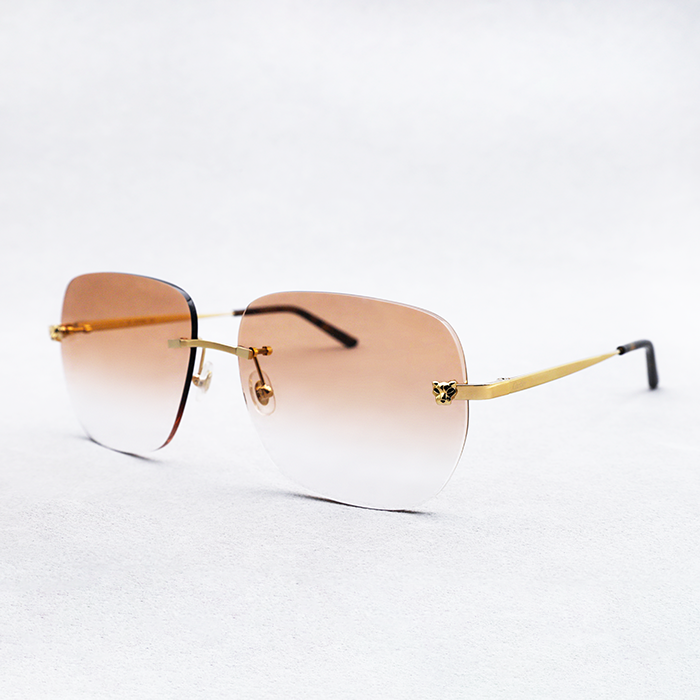 Cartier Custom Panthère Aviator Sunglasses by MEG