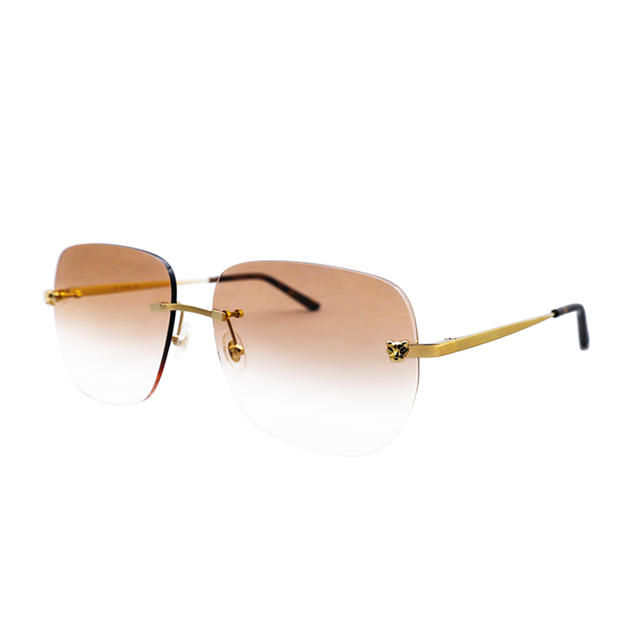 Cartier Custom Panthère Aviator Sunglasses by MEG