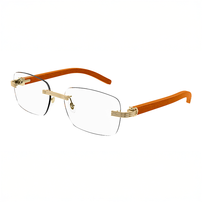 CT0286O Première C Horn and Wood Eyeglasses
