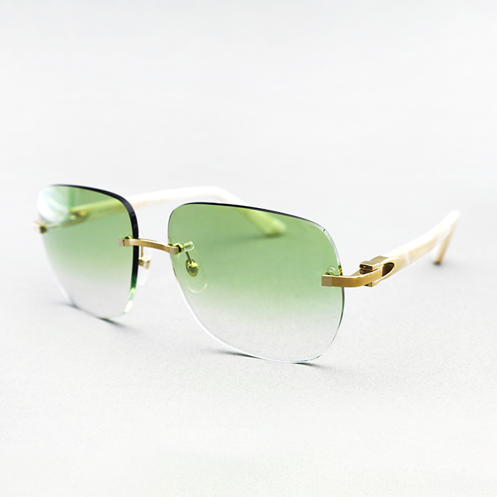 Cartier Custom C Décor Square Acetate Sunglasses by MEG