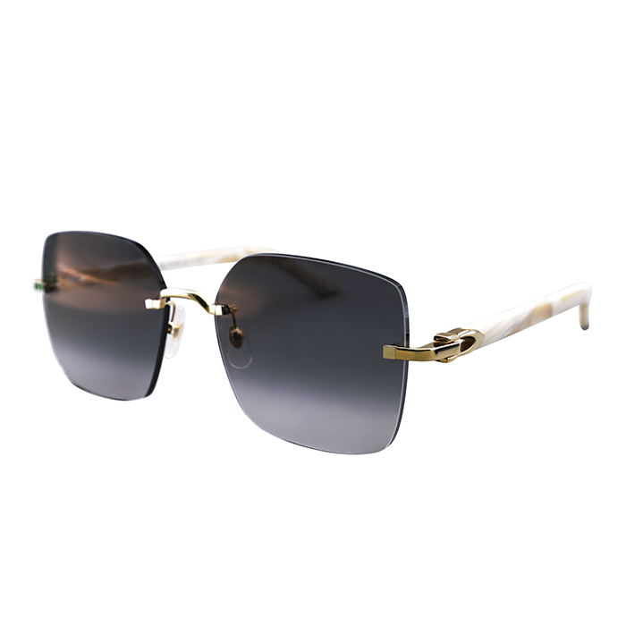 Cartier Custom C Décor Square Sunglasses by MEG