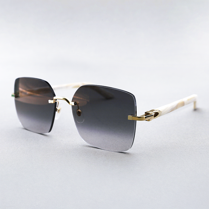 Cartier Custom C Décor Square Sunglasses by MEG