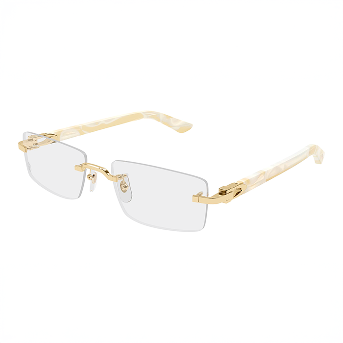CT0581O Rimless C Décor Eyeglasses