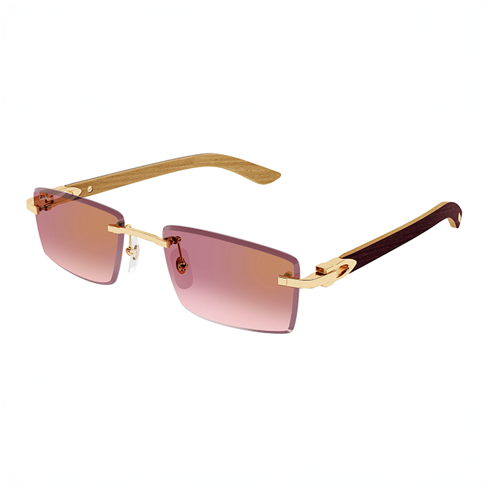 Cartier CT0582S C Décor Wood Sunglasses – MEG
