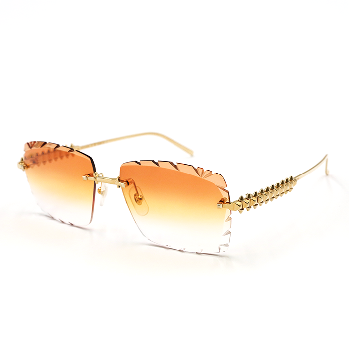 CT0565O Cartier Custom Clash de Cartier Gold Sunglasses by MEG