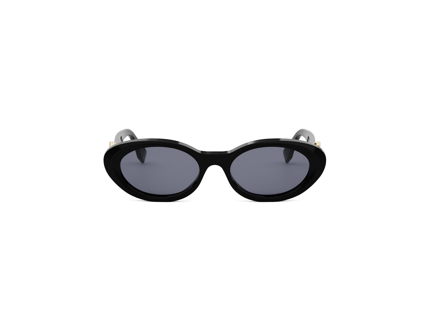 Black Oval Sunglasses