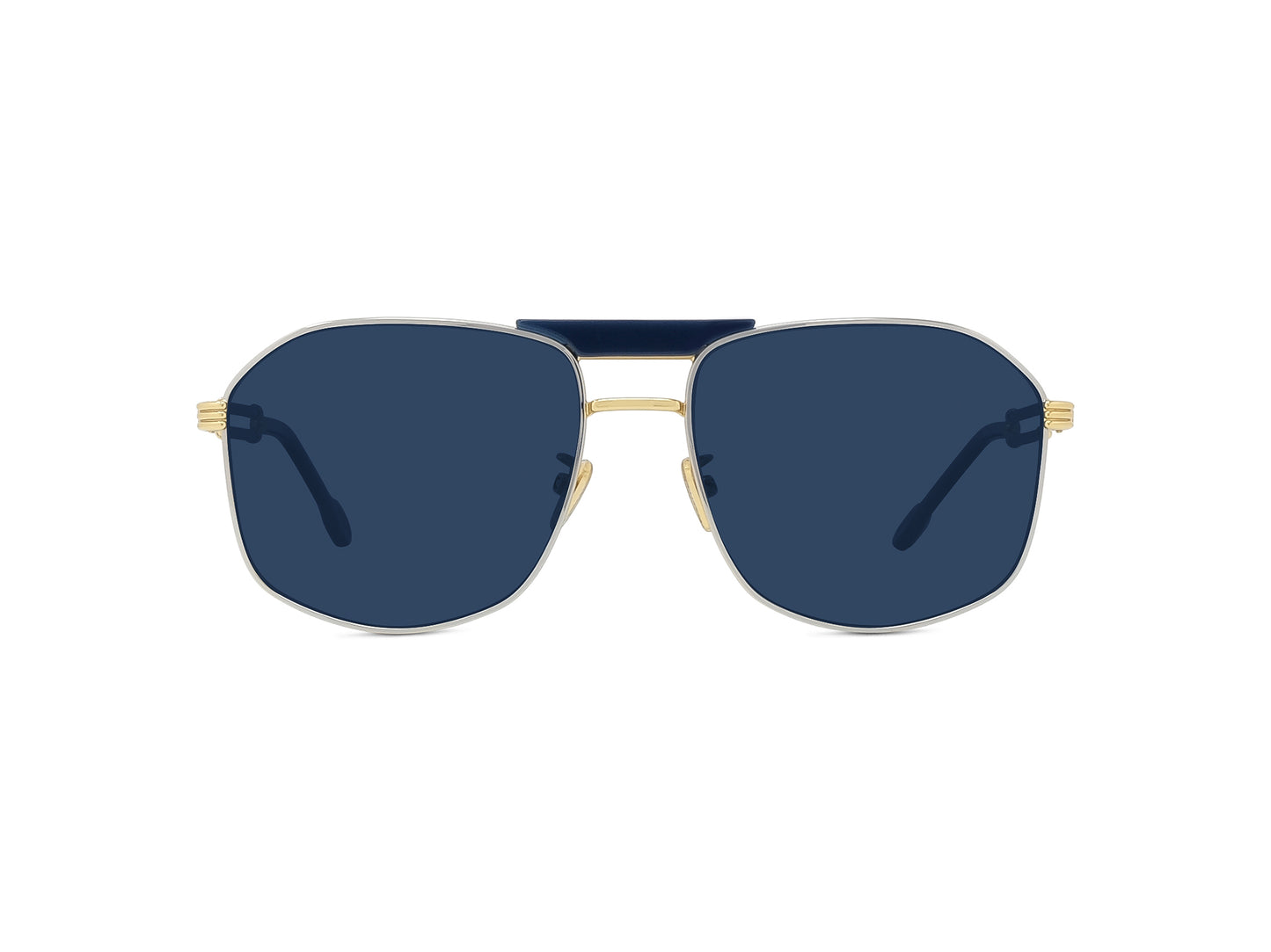 Gold Aviator Sunglasses