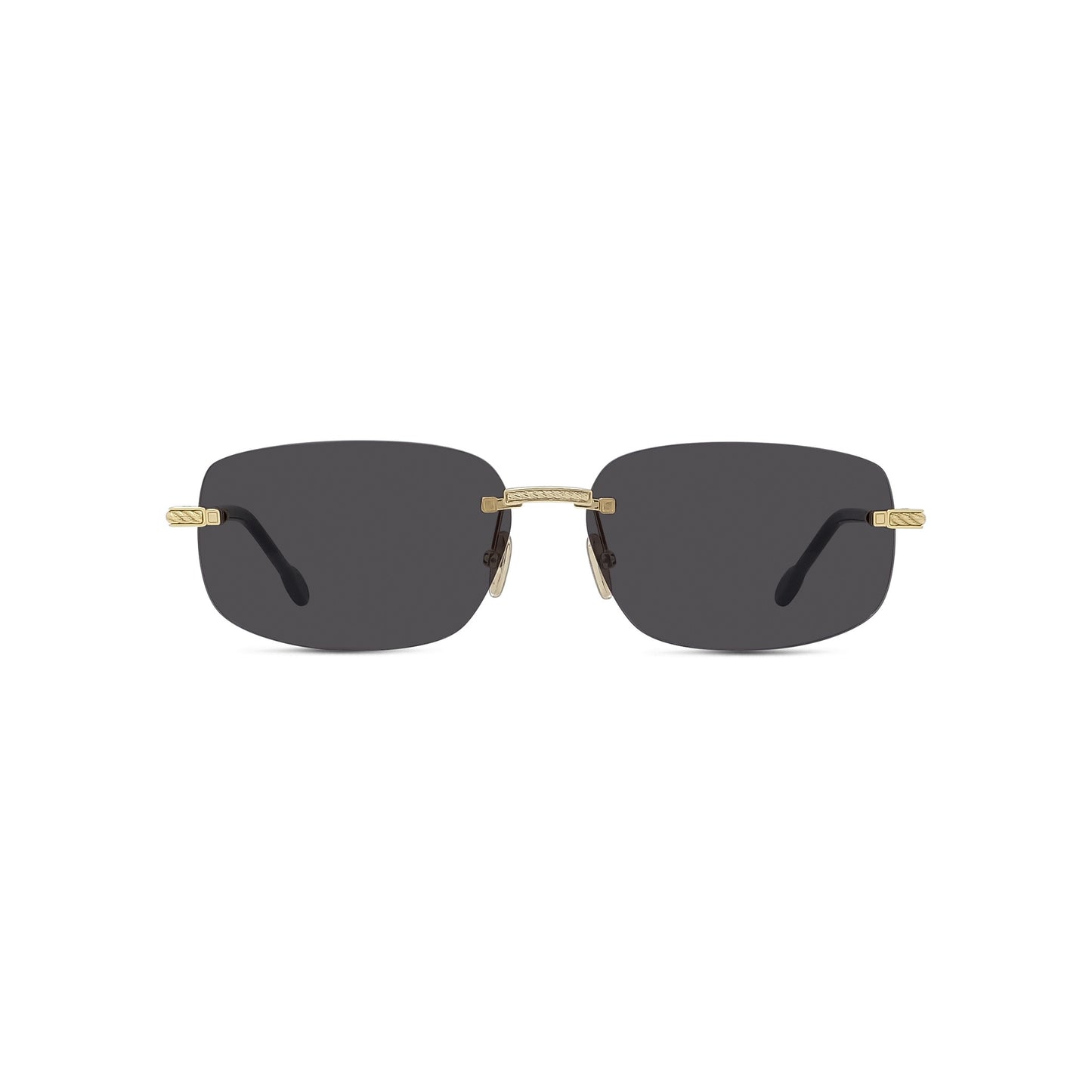 Gold Geometric Sunglasses