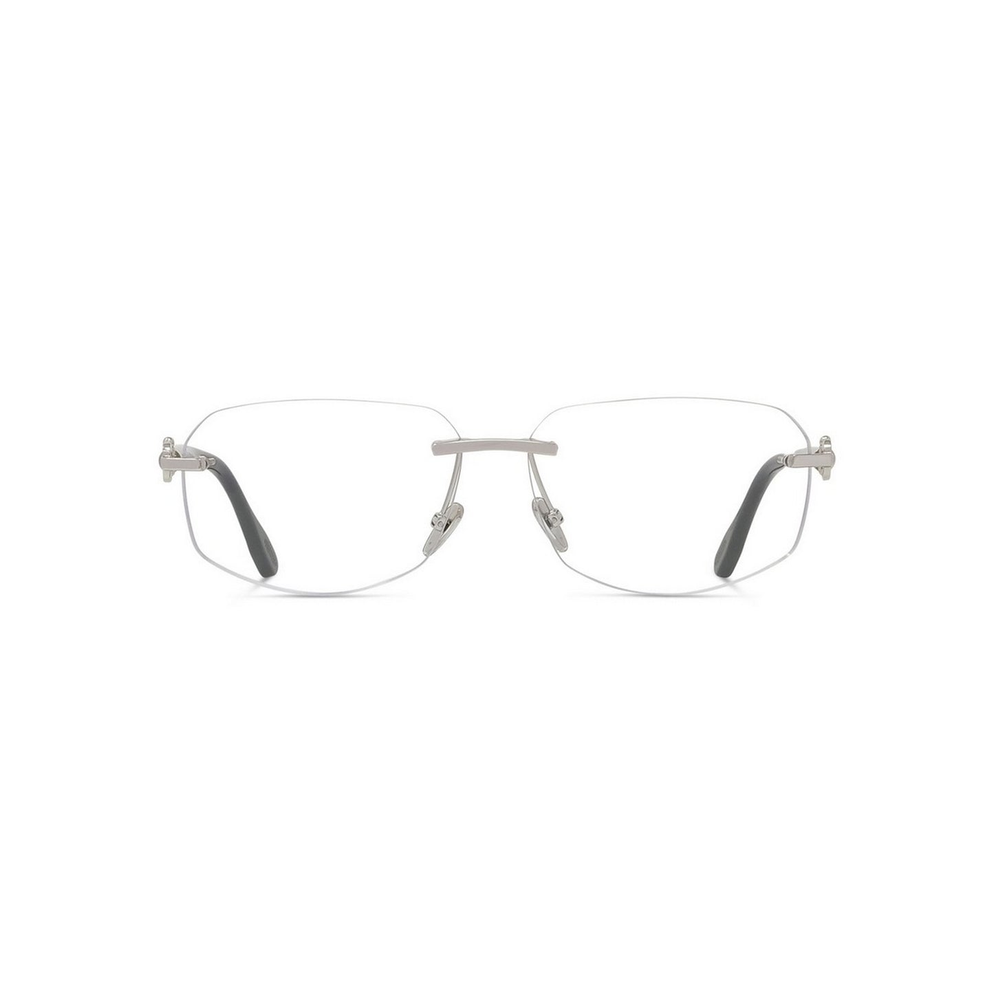 Geometric Rimless Eyeglasses