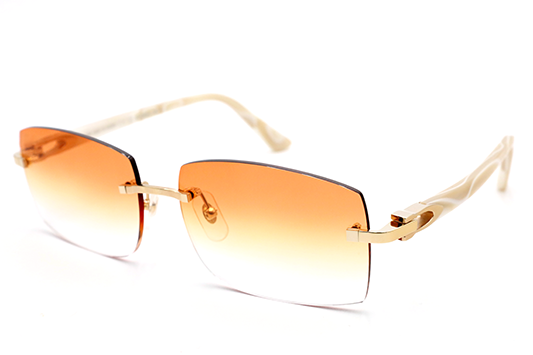 Cartier Custom C Décor Acetate Sunglasses by MEG