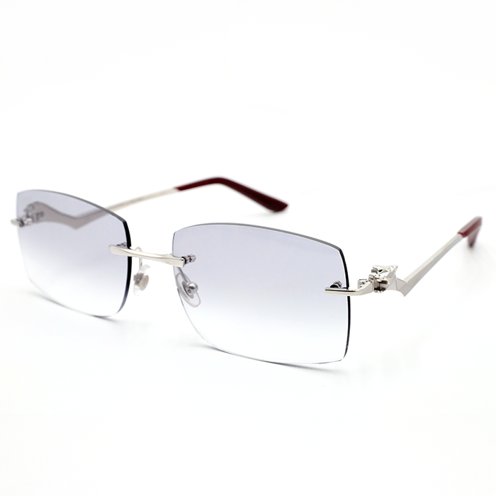 Cartier Custom Panthère Platinum Sunglasses by MEG
