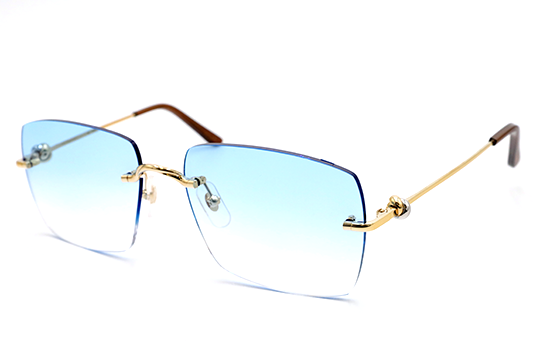 CT0376O Cartier Custom Trinity Gold Sunglasses by MEG