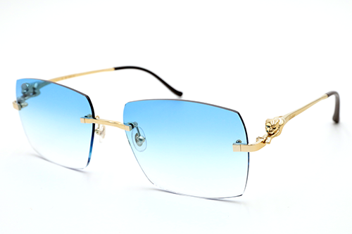 Cartier Custom Panthère Gold Sunglasses by MEG