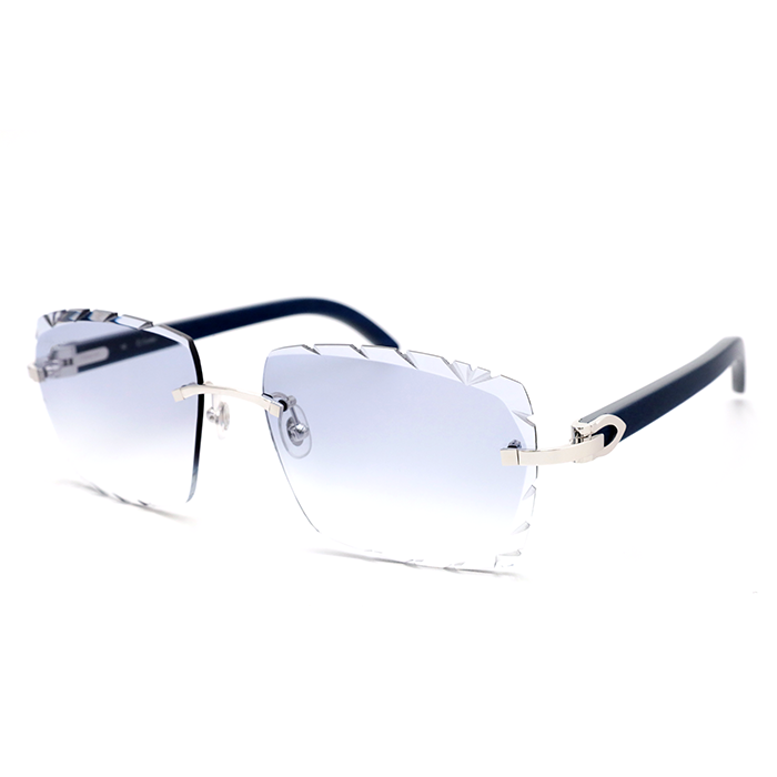 Cartier Custom C Décor Wood Sunglasses by MEG