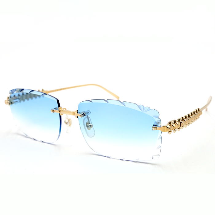CT0565O Cartier Custom Clash de Cartier Gold Sunglasses by MEG