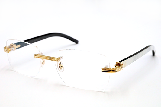 CT0286O Première C Horn and Wood Eyeglasses