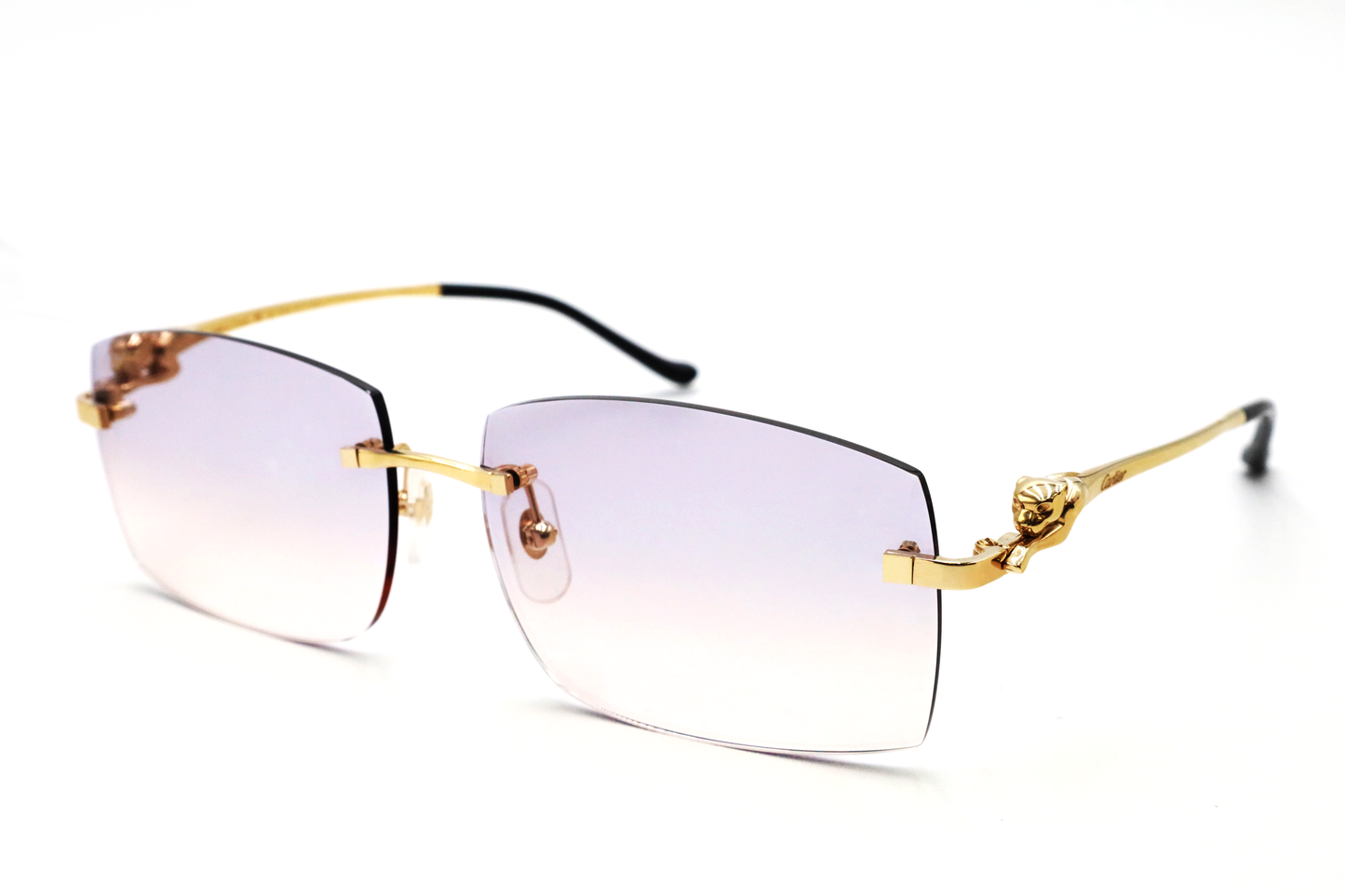 Cartier Custom Panthère Gold Sunglasses by MEG