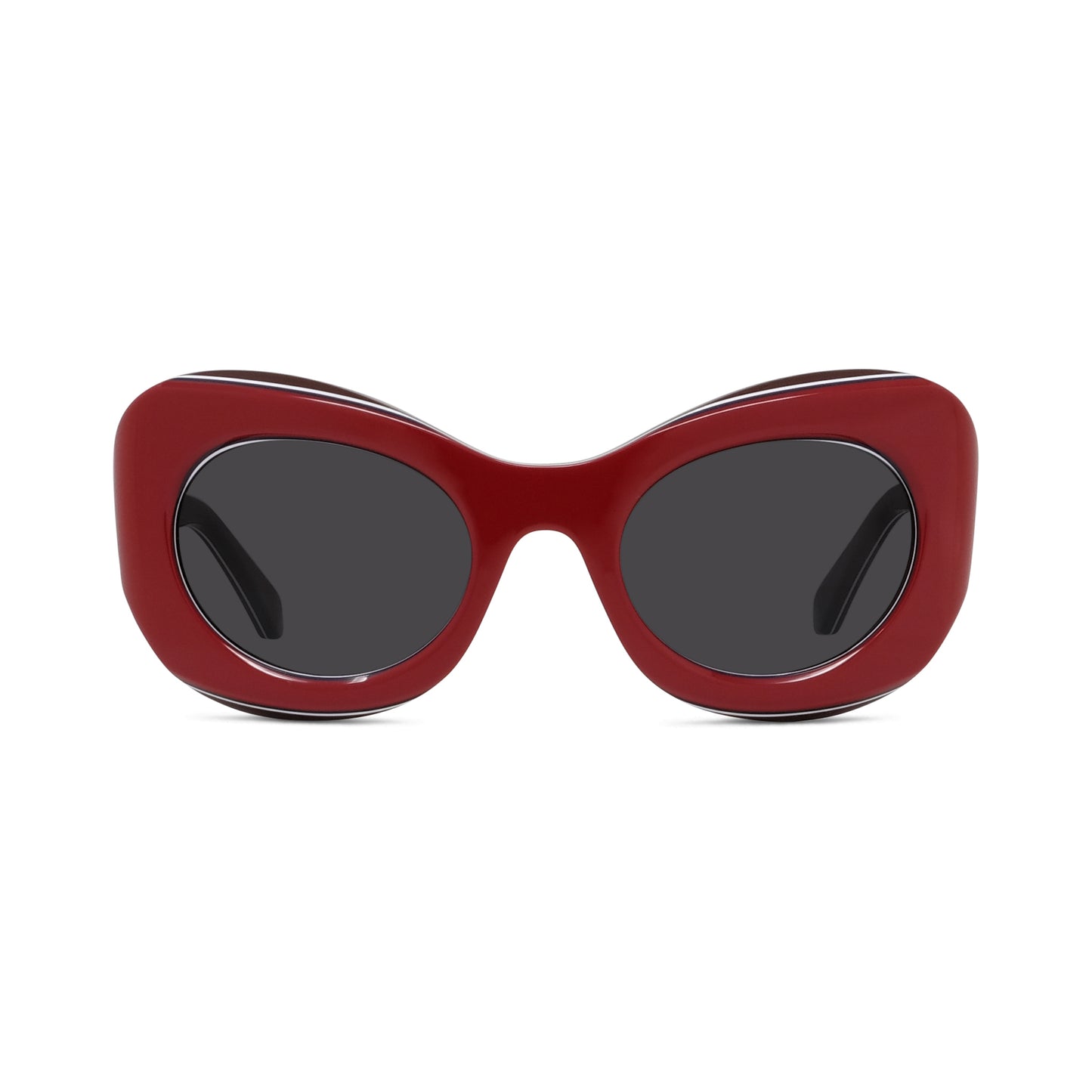 Red Butterfly Acetate Sunglasses