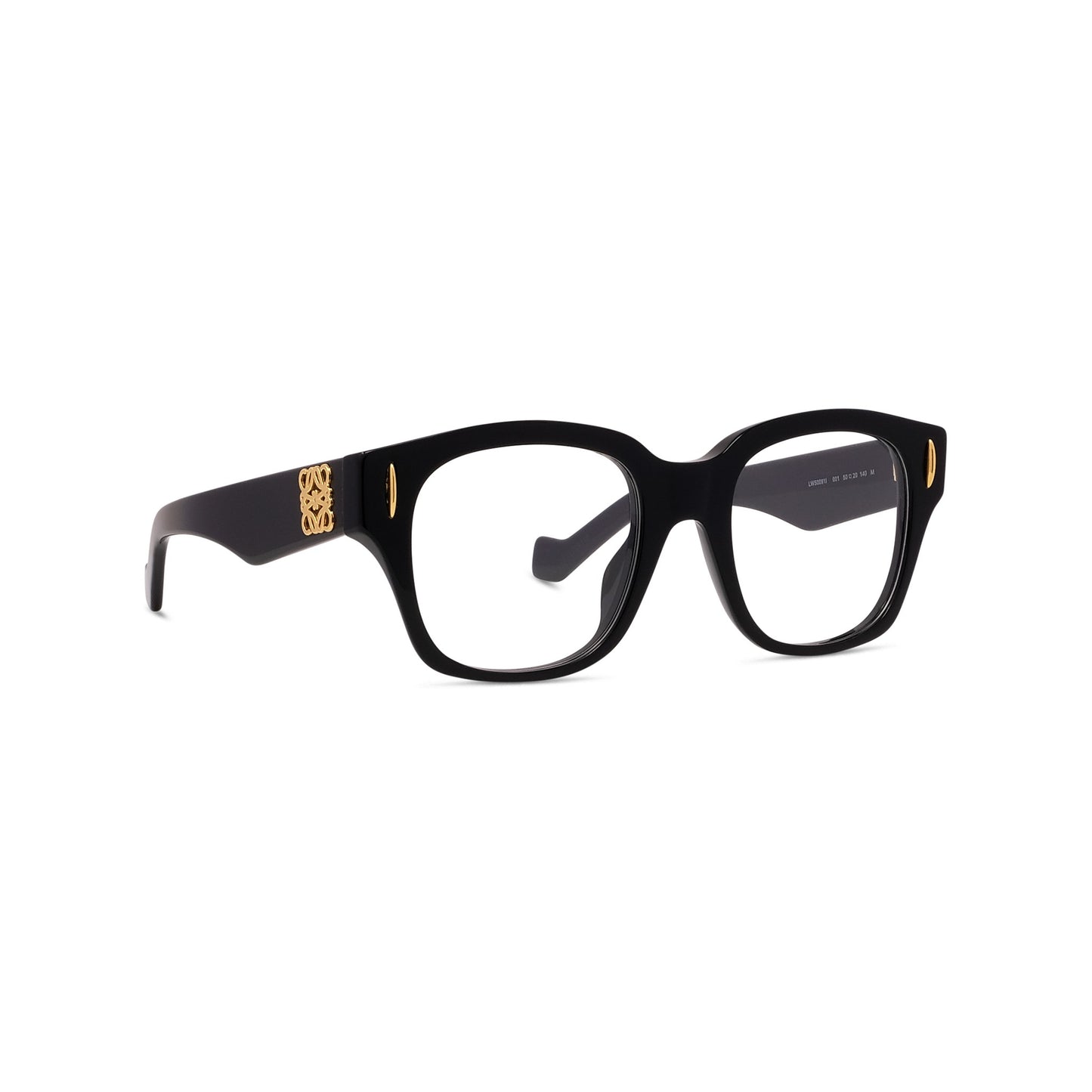 Black Geometric Eyeglasses