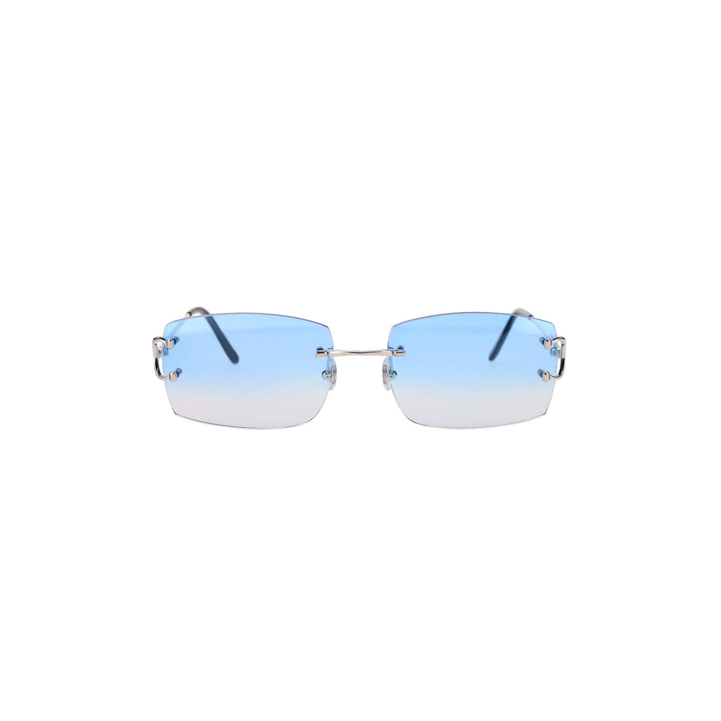 Cartier Custom Double C Brooklyn Platinum Sunglasses by MEG