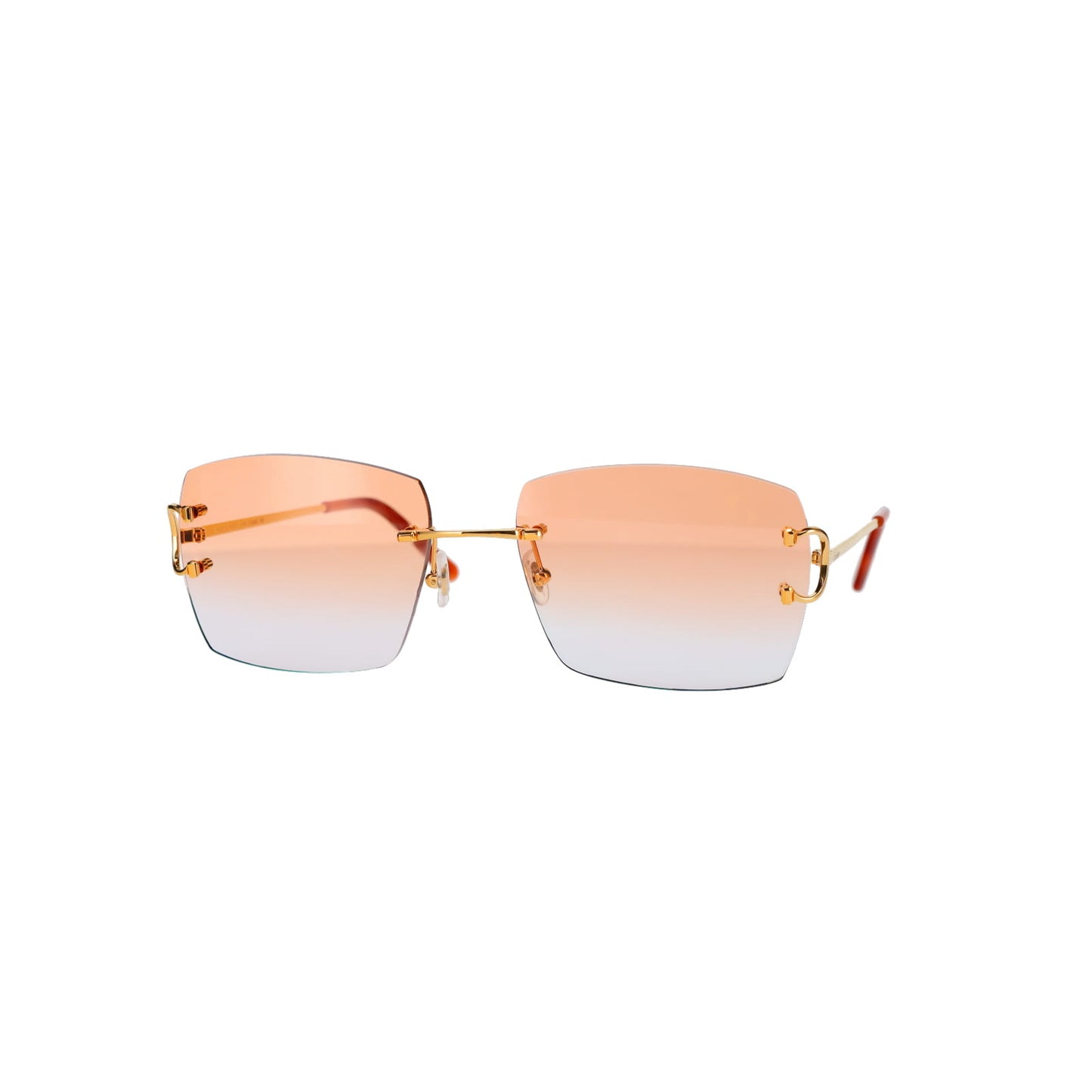 Cartier Custom Double C Mykonos Gold Sunglasses by MEG