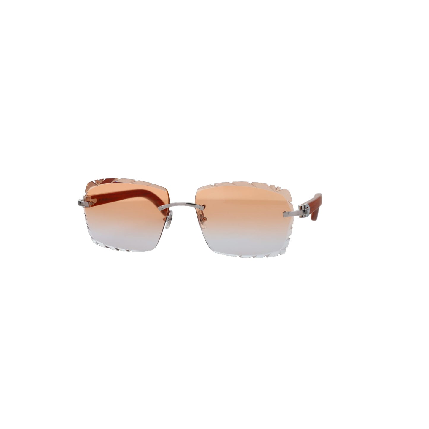Cartier Custom C Décor Wood Sunglasses by MEG