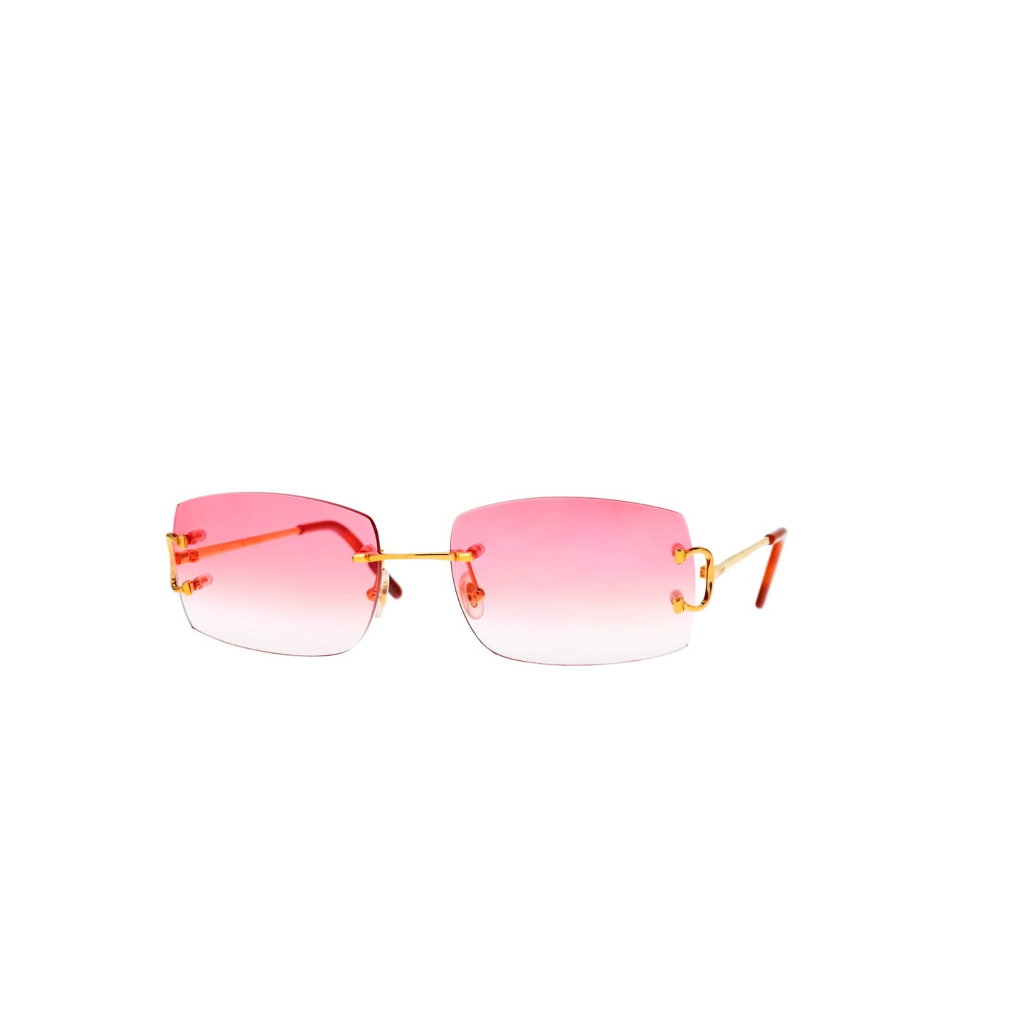 CT0092O Cartier Custom Double C Gold Sunglasses by MEG