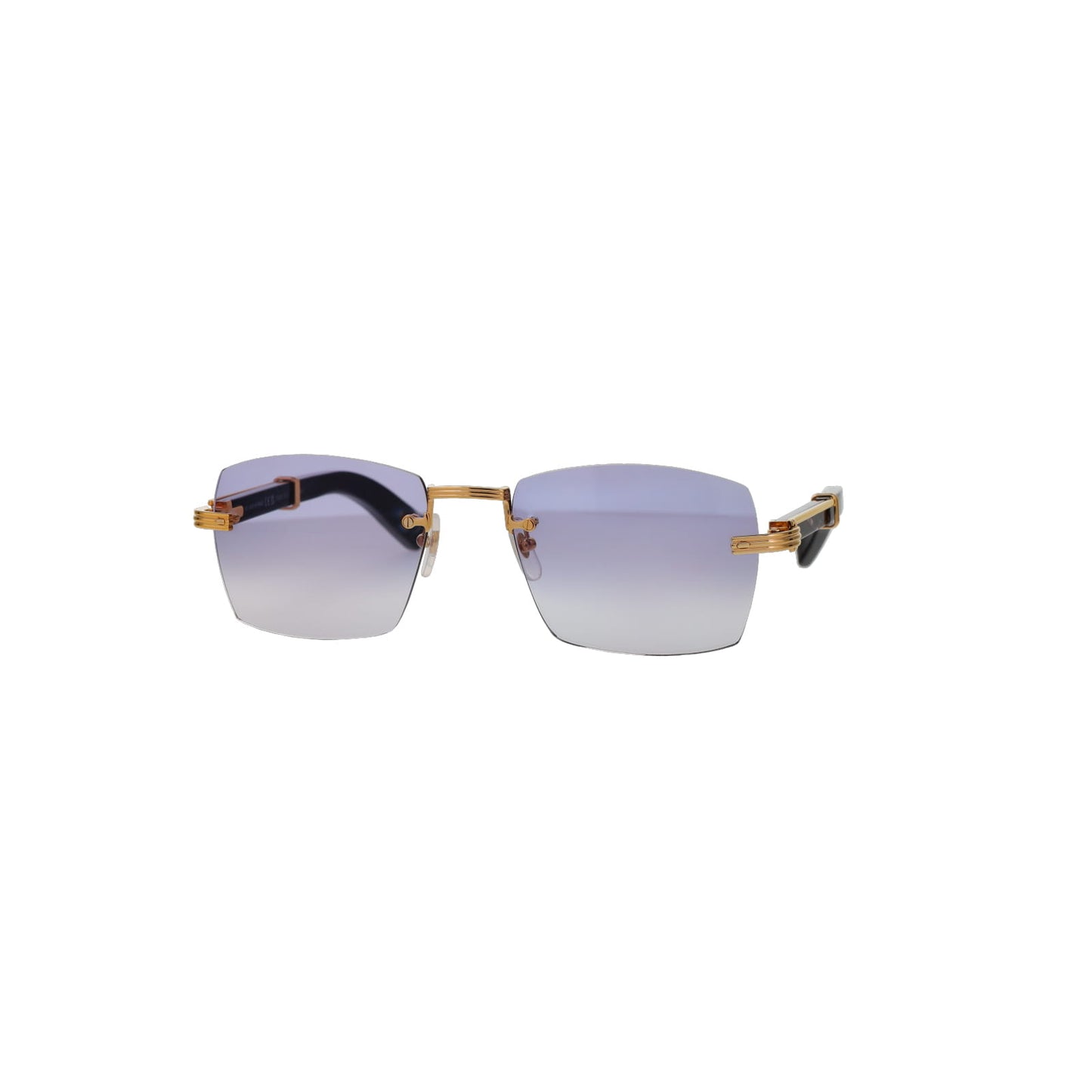 Cartier Custom Première de Cartier Black Sunglasses by MEG