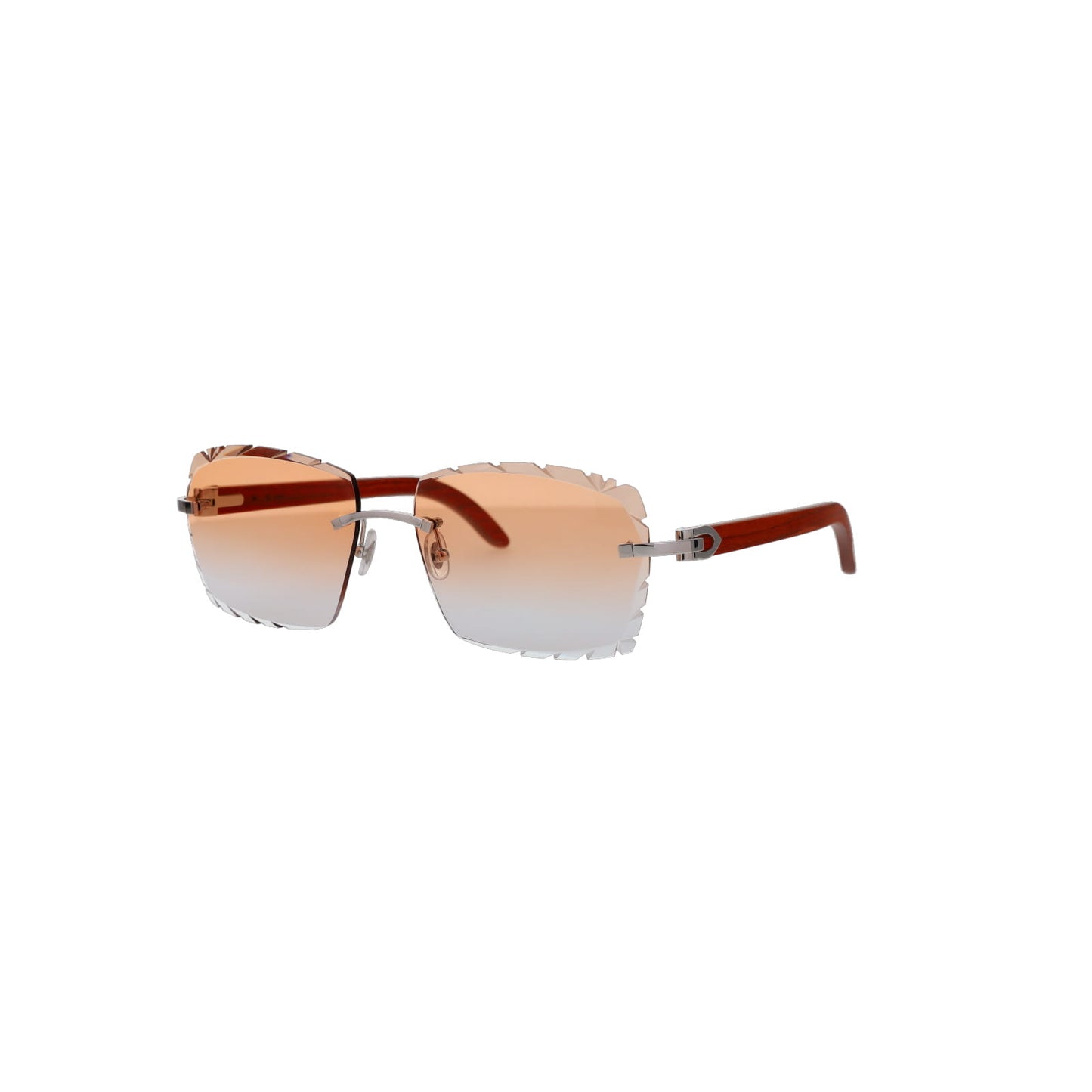Cartier Custom C Décor Wood Sunglasses by MEG