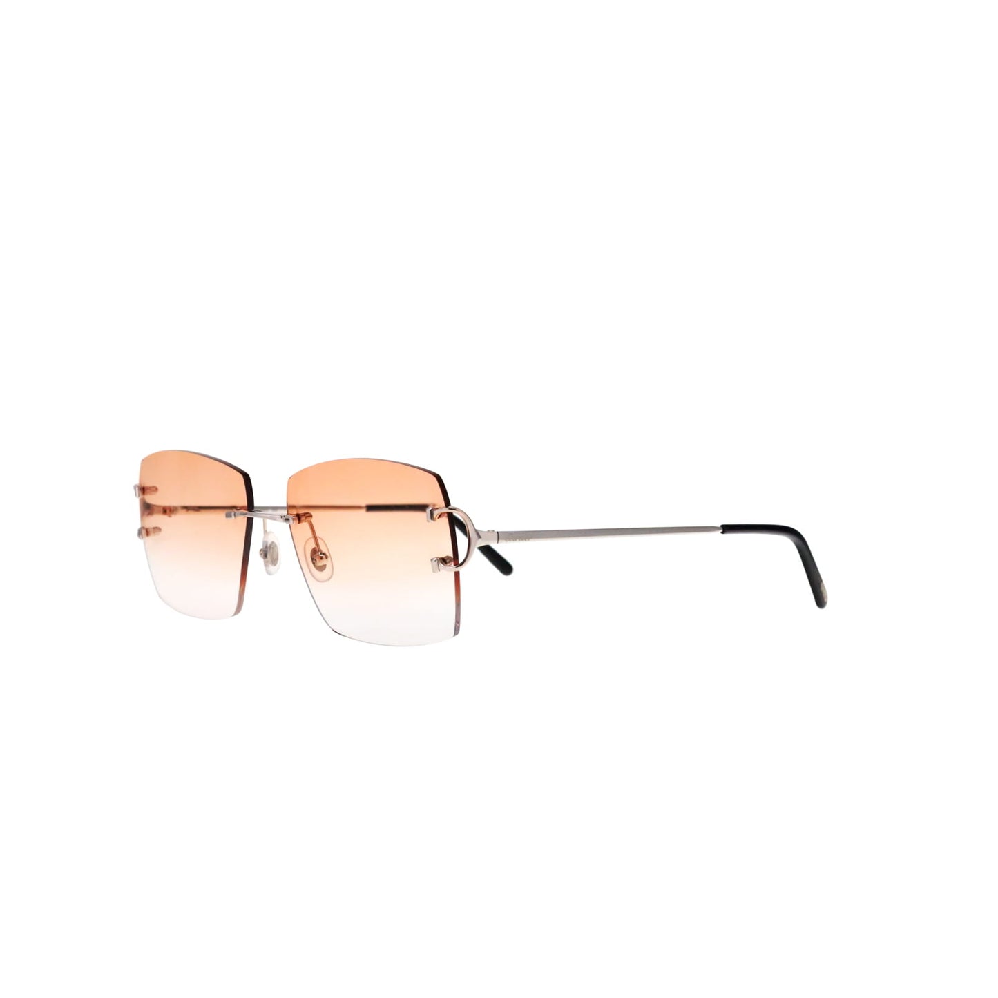 Cartier Custom Double C Mykonos Platinum Sunglasses by MEG