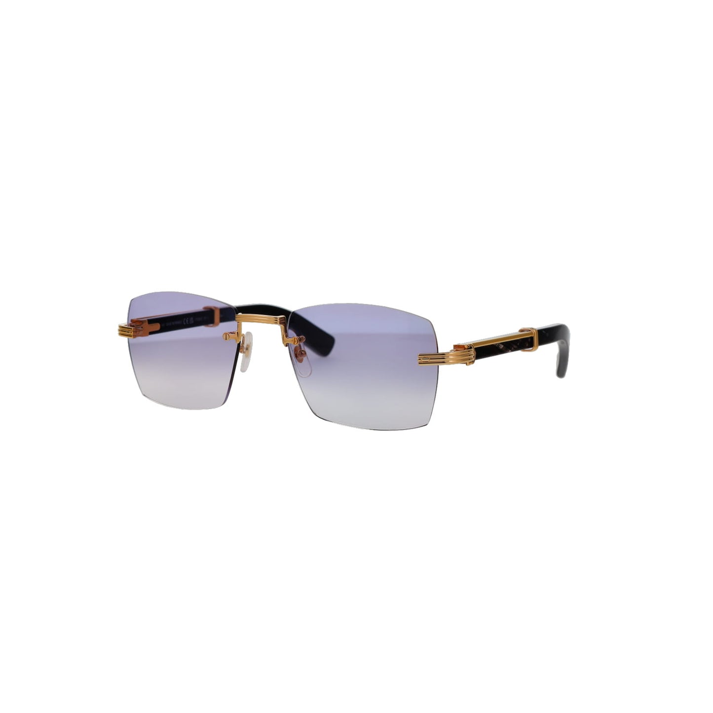Cartier Custom Première de Cartier Black Sunglasses by MEG