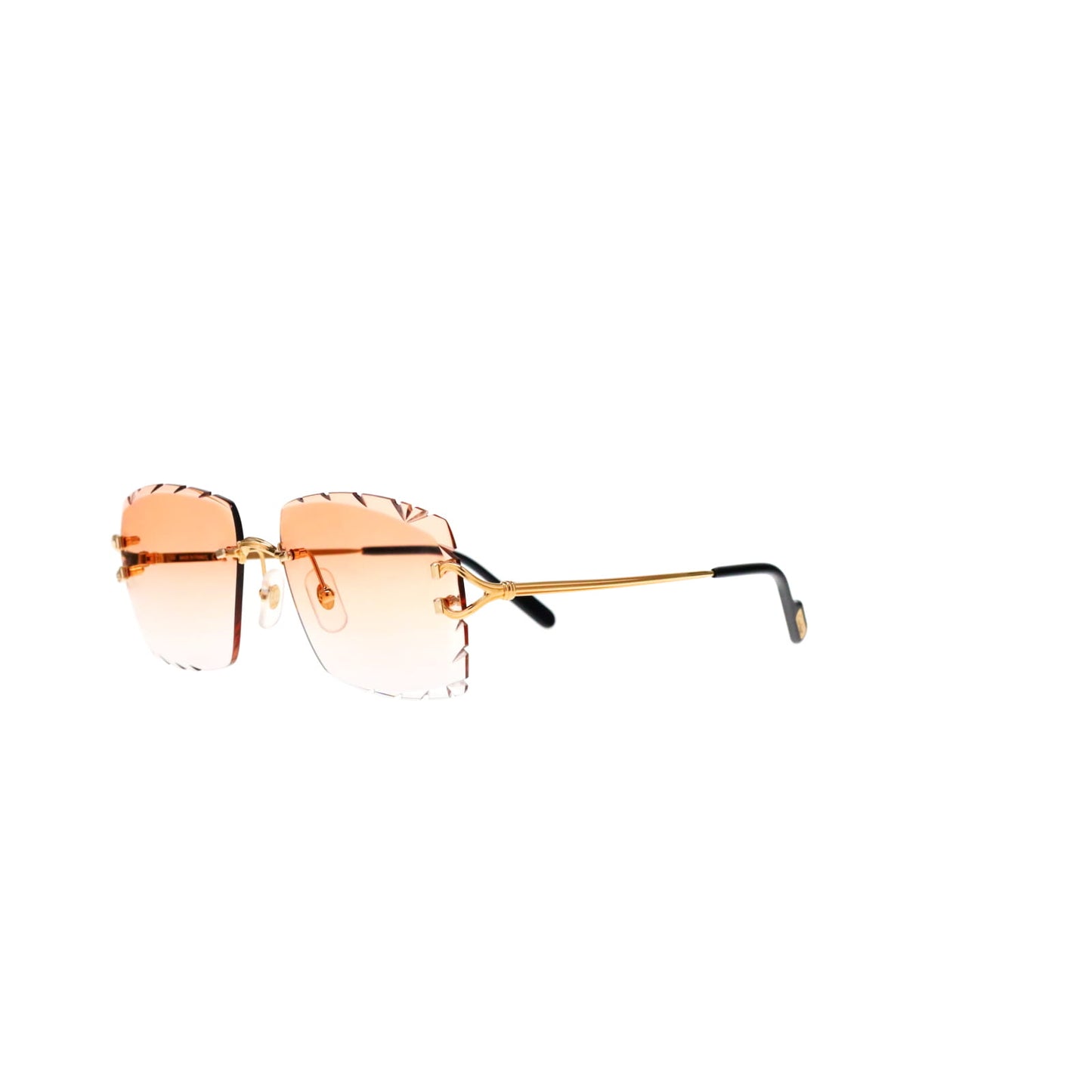 CT0563O Cartier Custom Signature C de Cartier Gold Sunglasses by MEG