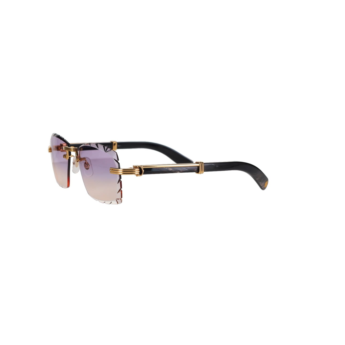 Cartier Custom Première de Cartier Black Sunglasses by MEG