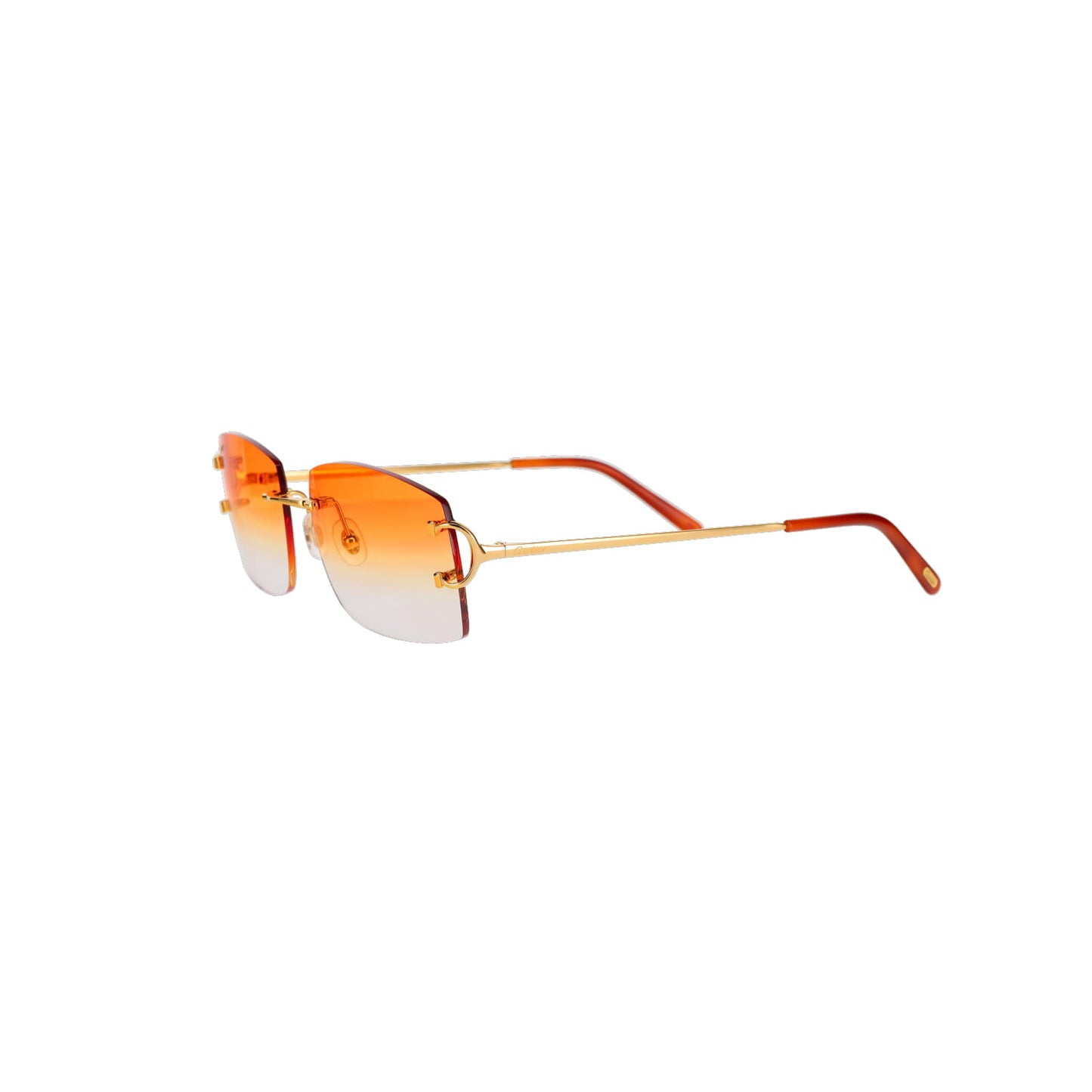 Cartier Custom Double C Brooklyn Gold Sunglasses by MEG