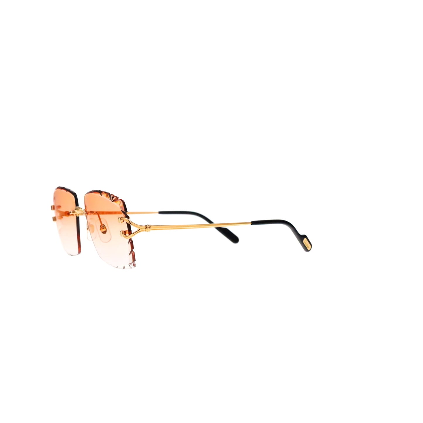 CT0563O Cartier Custom Signature C de Cartier Gold Sunglasses by MEG