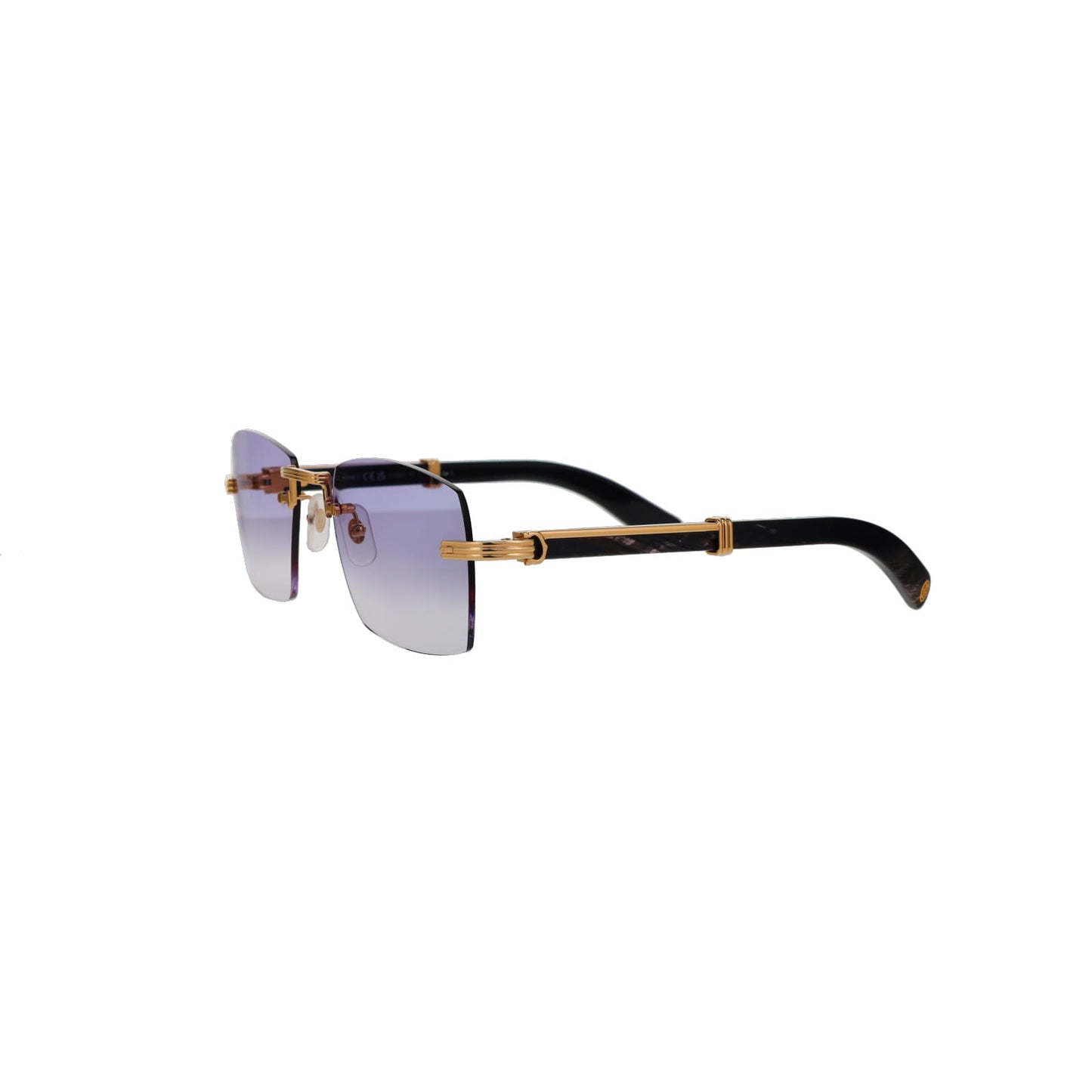 Cartier Custom Première de Cartier Black Sunglasses by MEG