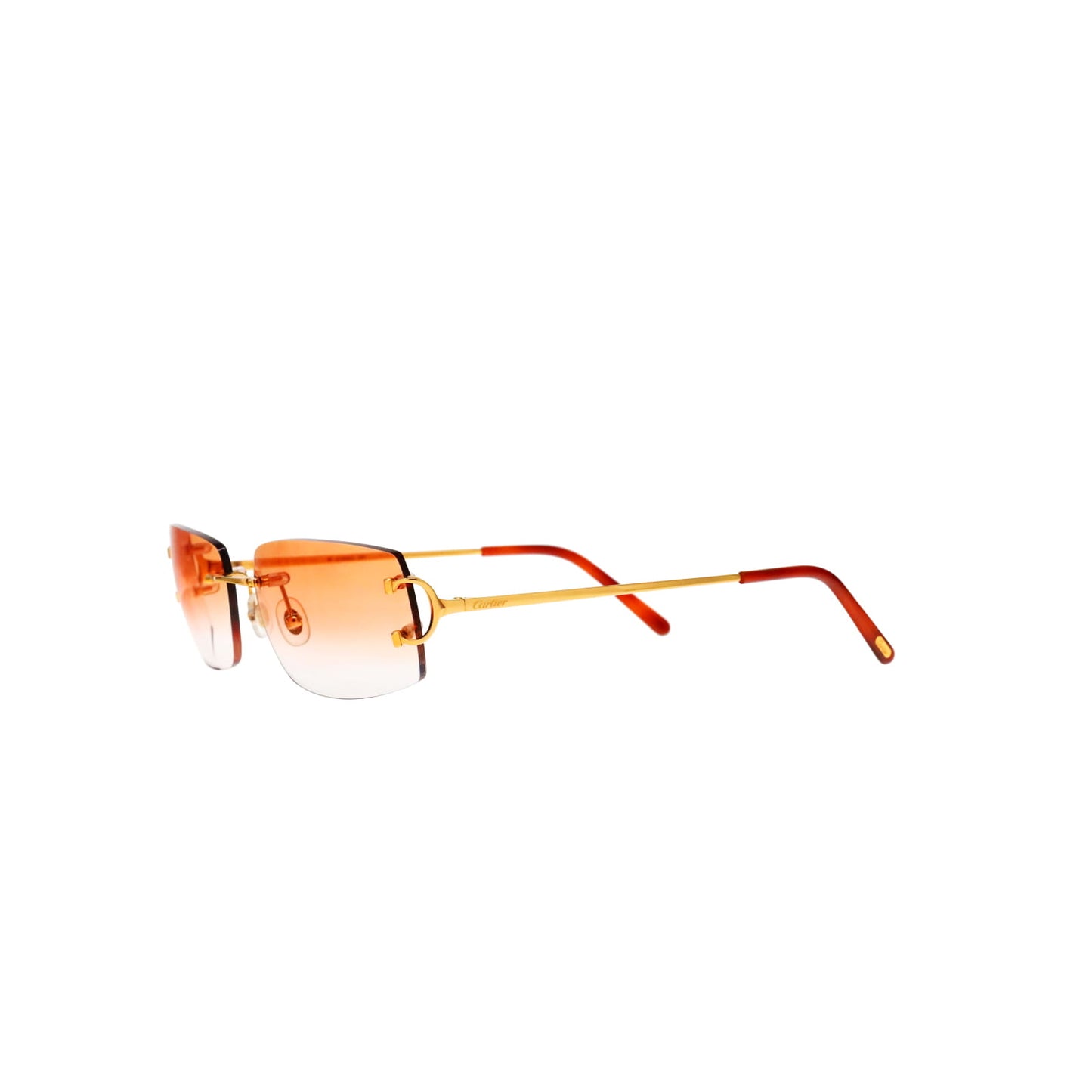 Cartier Custom Double C Brooklyn Gold Sunglasses by MEG