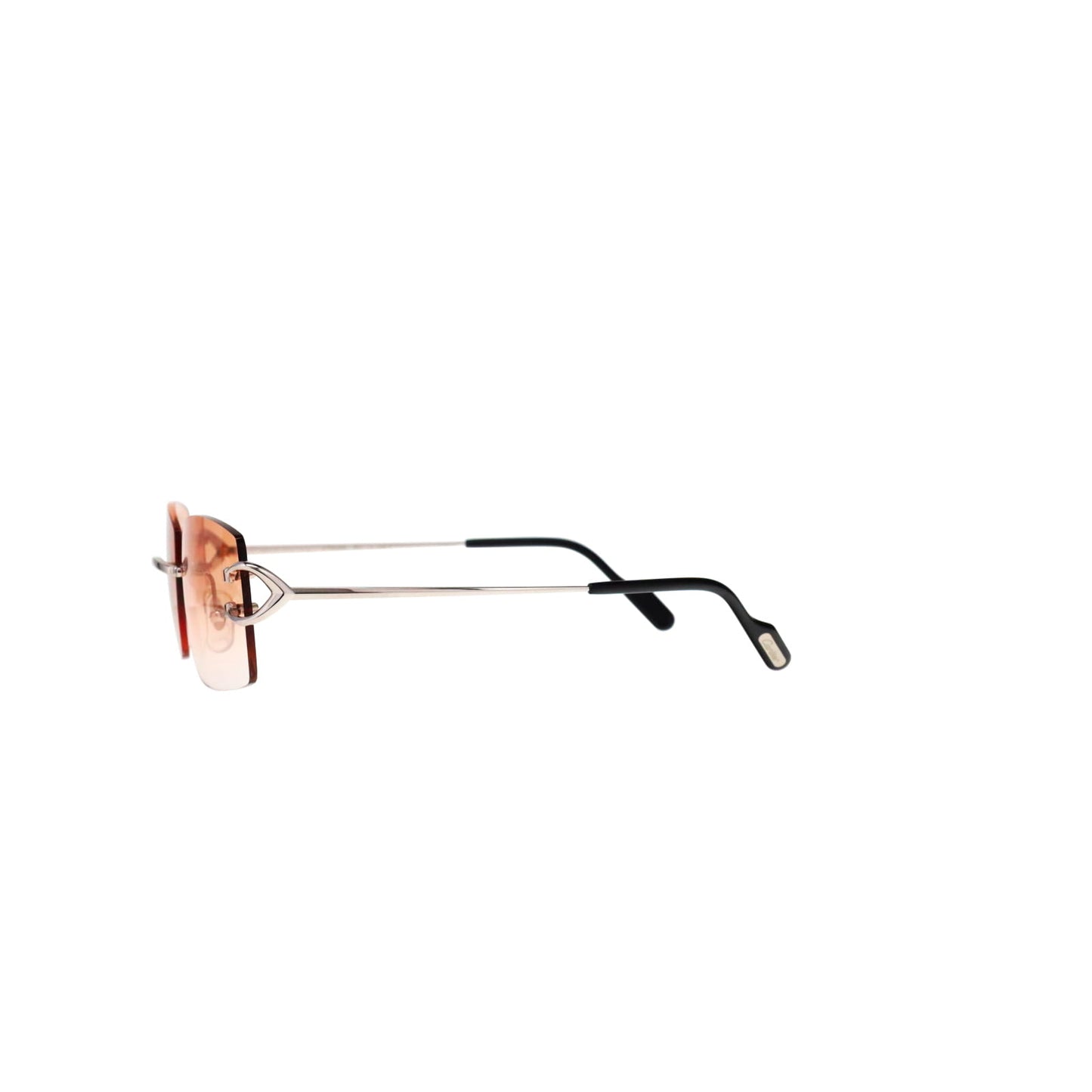 Cartier Custom Vintage Double C Brooklyn Platinum Sunglasses by MEG