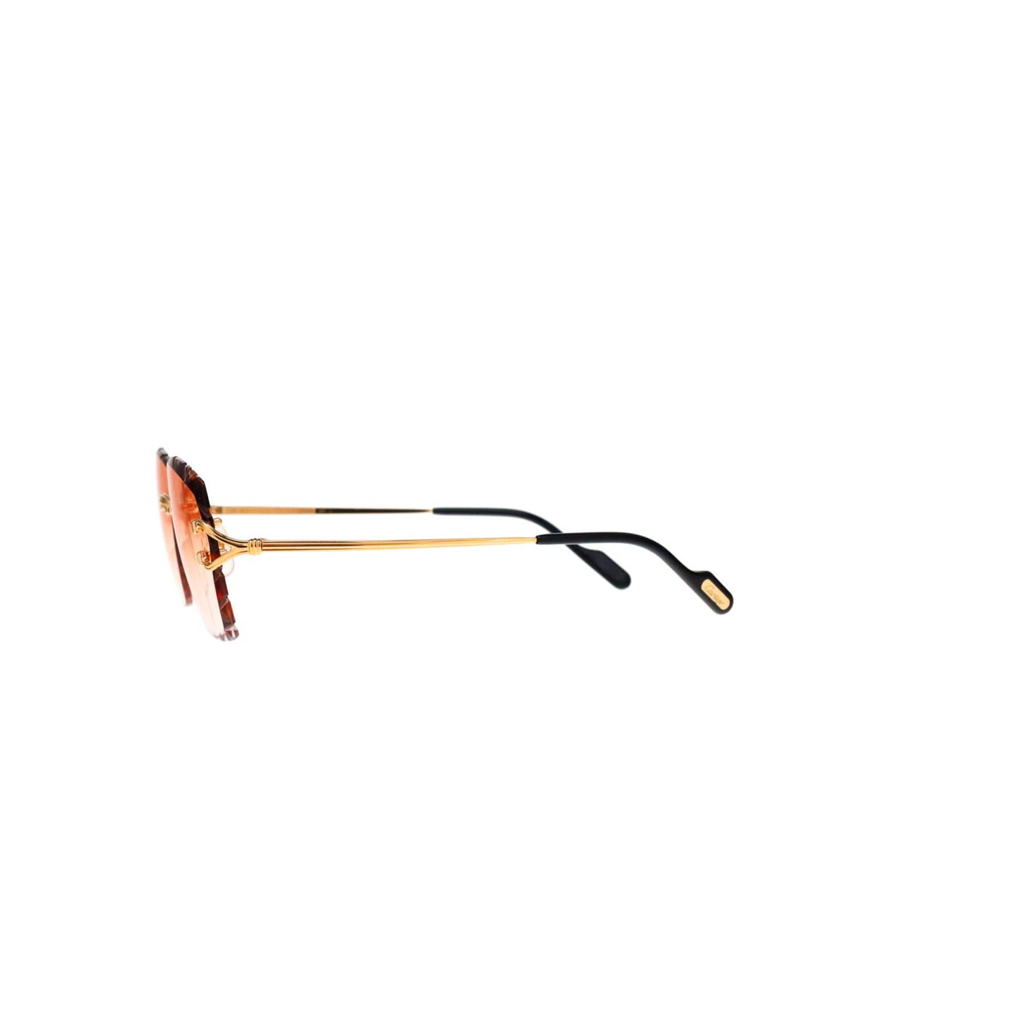 CT0563O Cartier Custom Signature C de Cartier Gold Sunglasses by MEG