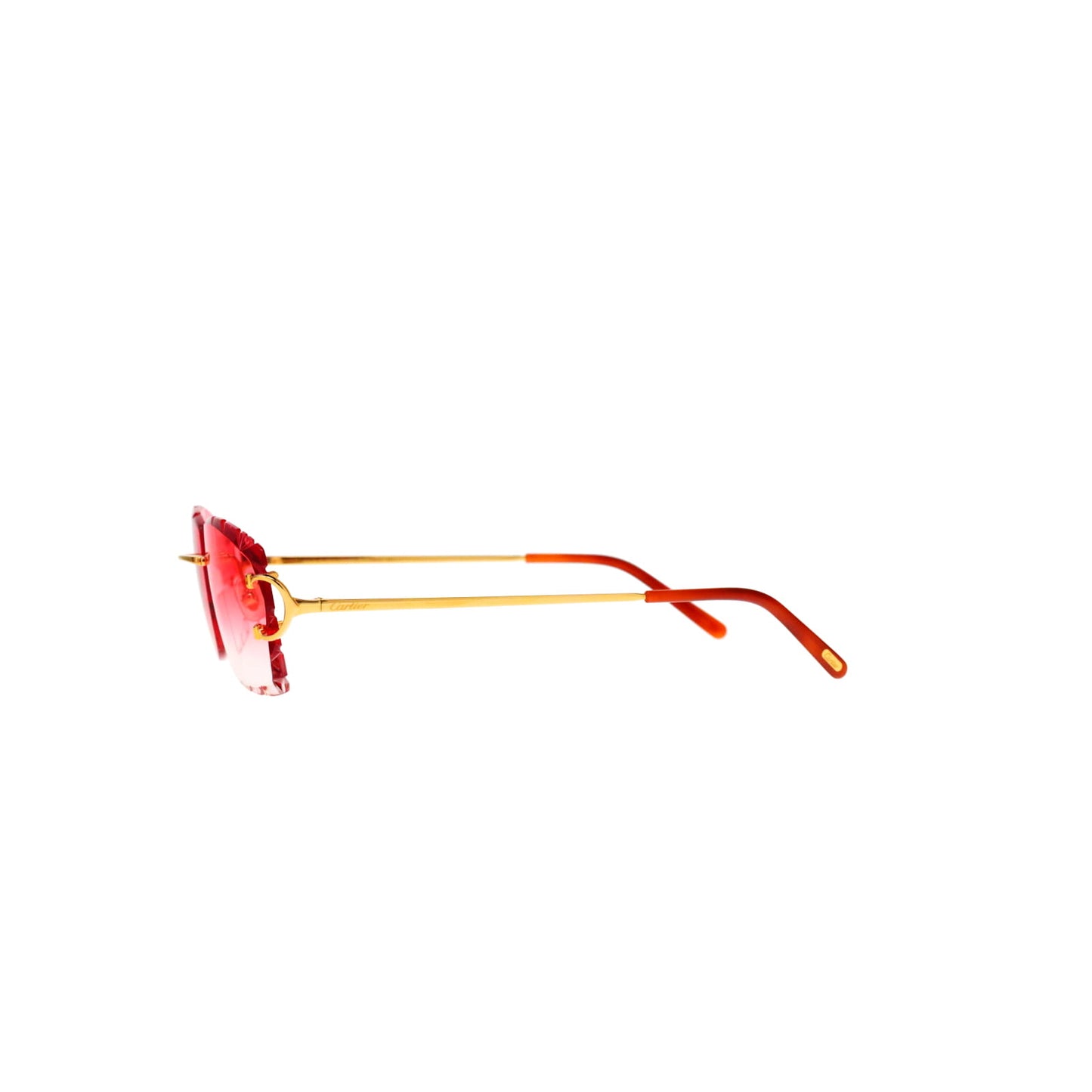 CT0092O Cartier Custom Double C Gold Sunglasses by MEG