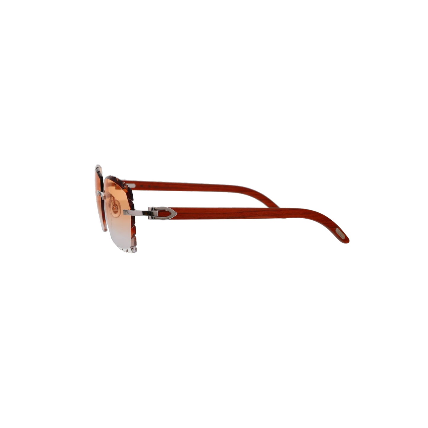 Cartier Custom C Décor Wood Sunglasses by MEG