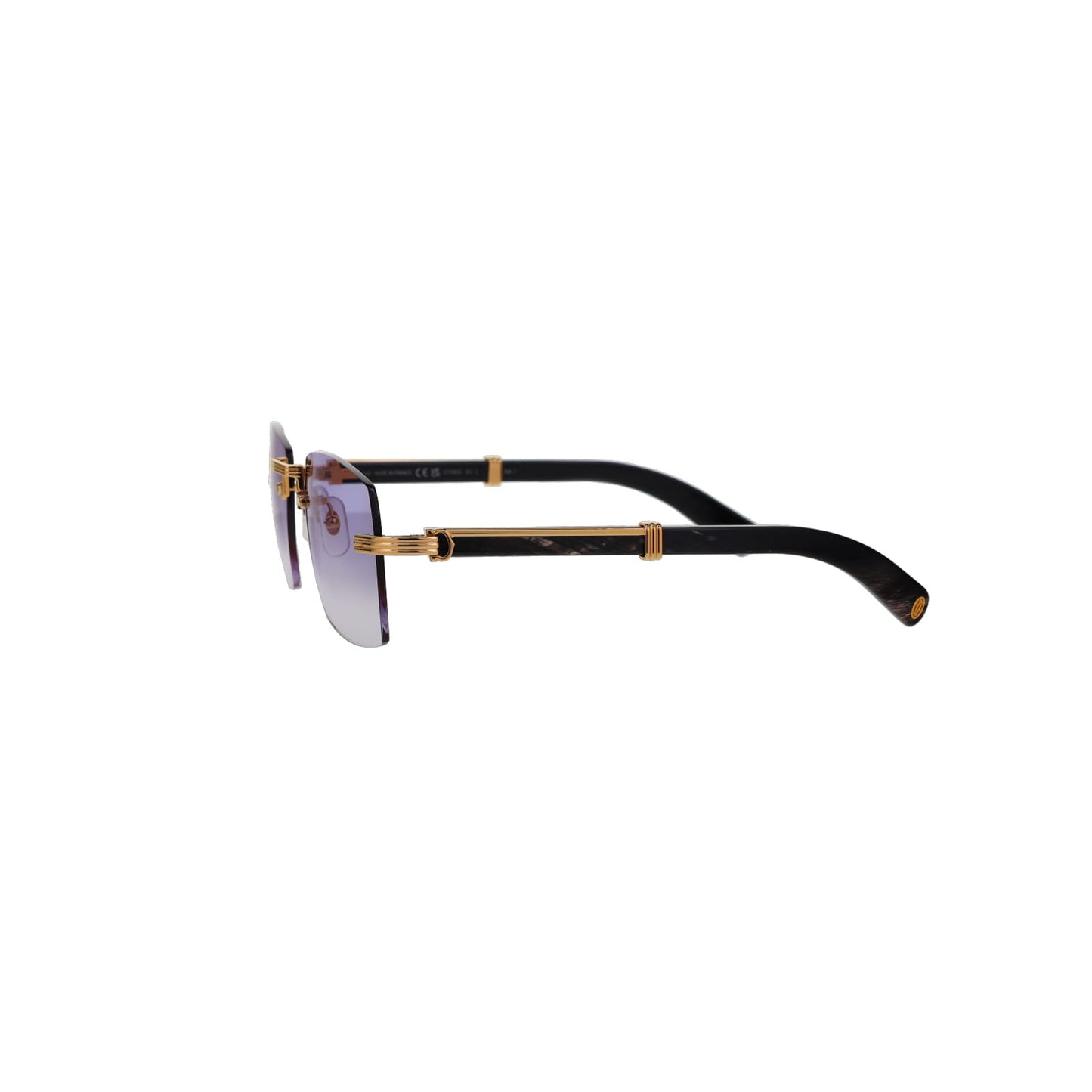 Cartier Custom Première de Cartier Black Sunglasses by MEG