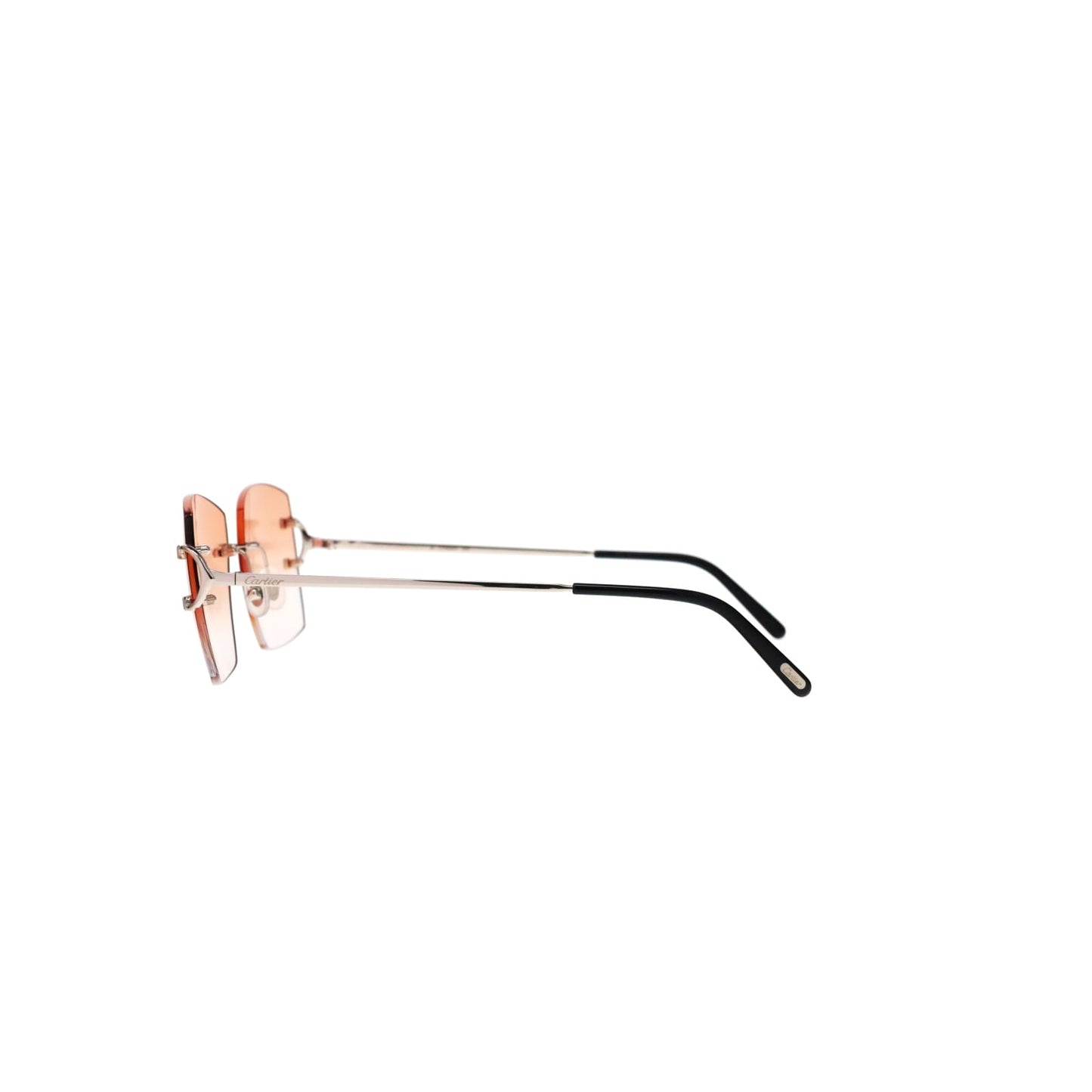 Cartier Custom Double C Mykonos Platinum Sunglasses by MEG