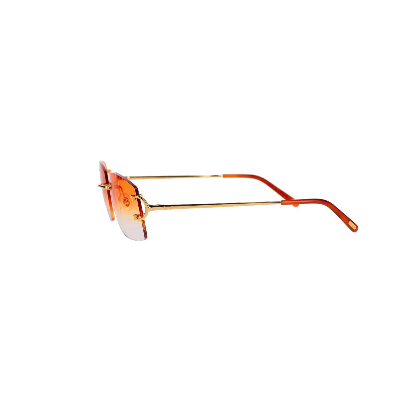 Cartier Custom Double C Brooklyn Gold Sunglasses by MEG