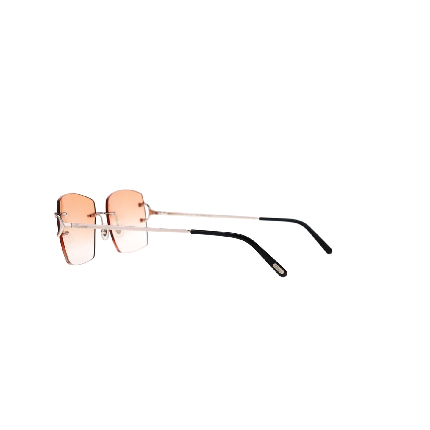 Cartier Custom Double C Mykonos Platinum Sunglasses by MEG