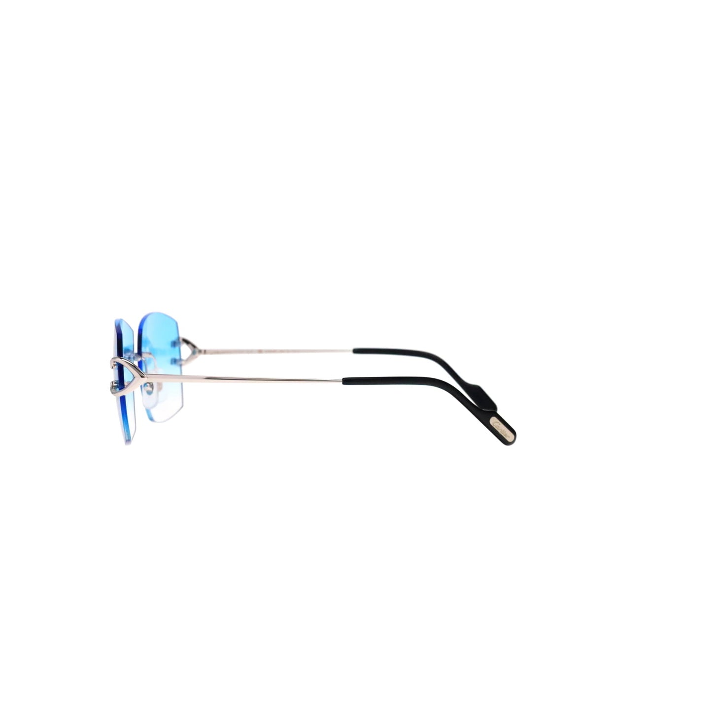 Cartier Custom Vintage Double C Mykonos Platinum Sunglasses by MEG