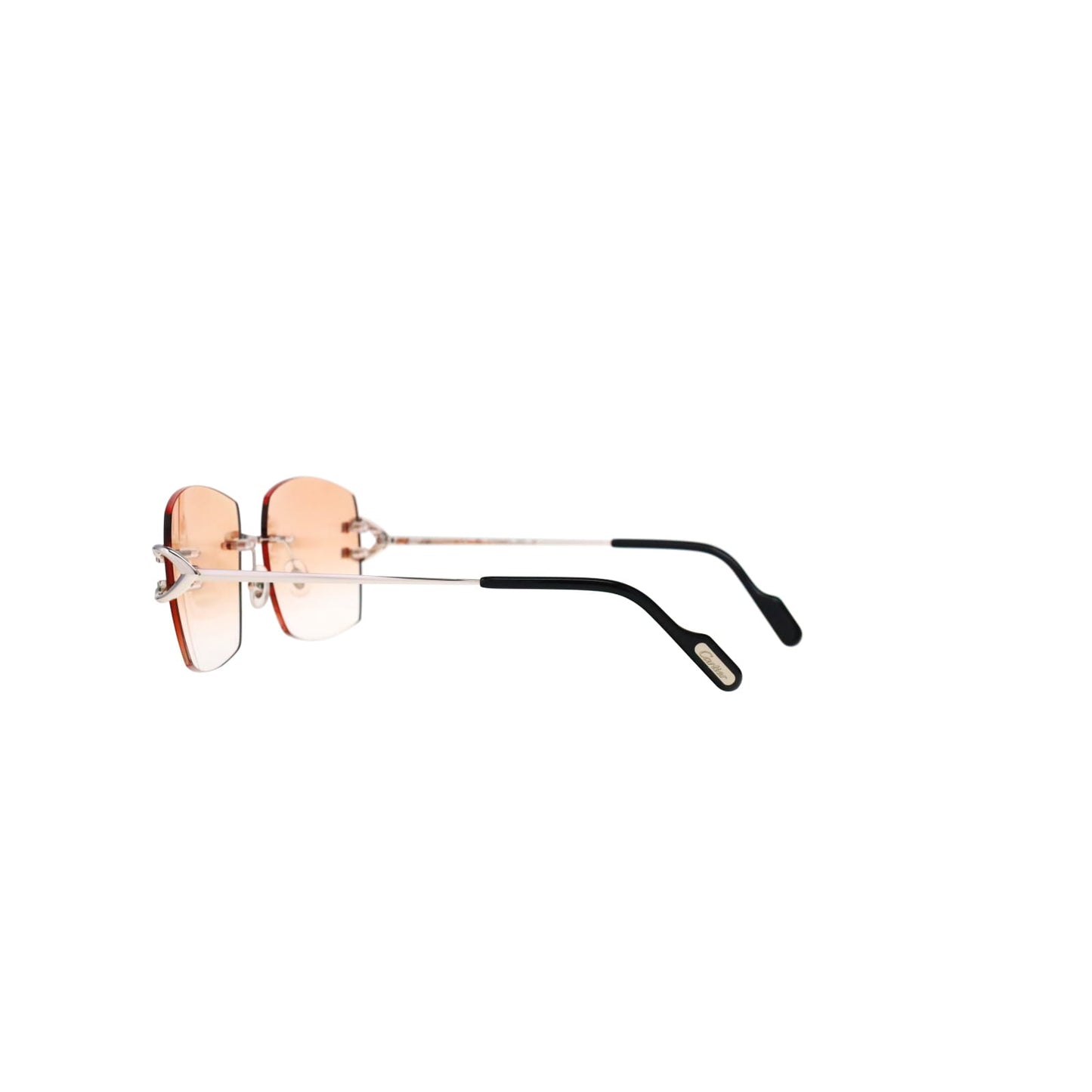 Cartier Custom Vintage Double C Mykonos Platinum Sunglasses by MEG