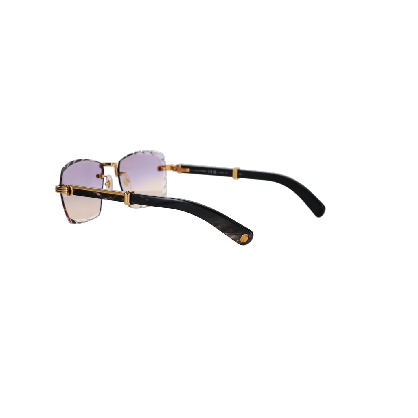 Cartier Custom Première de Cartier Black Sunglasses by MEG